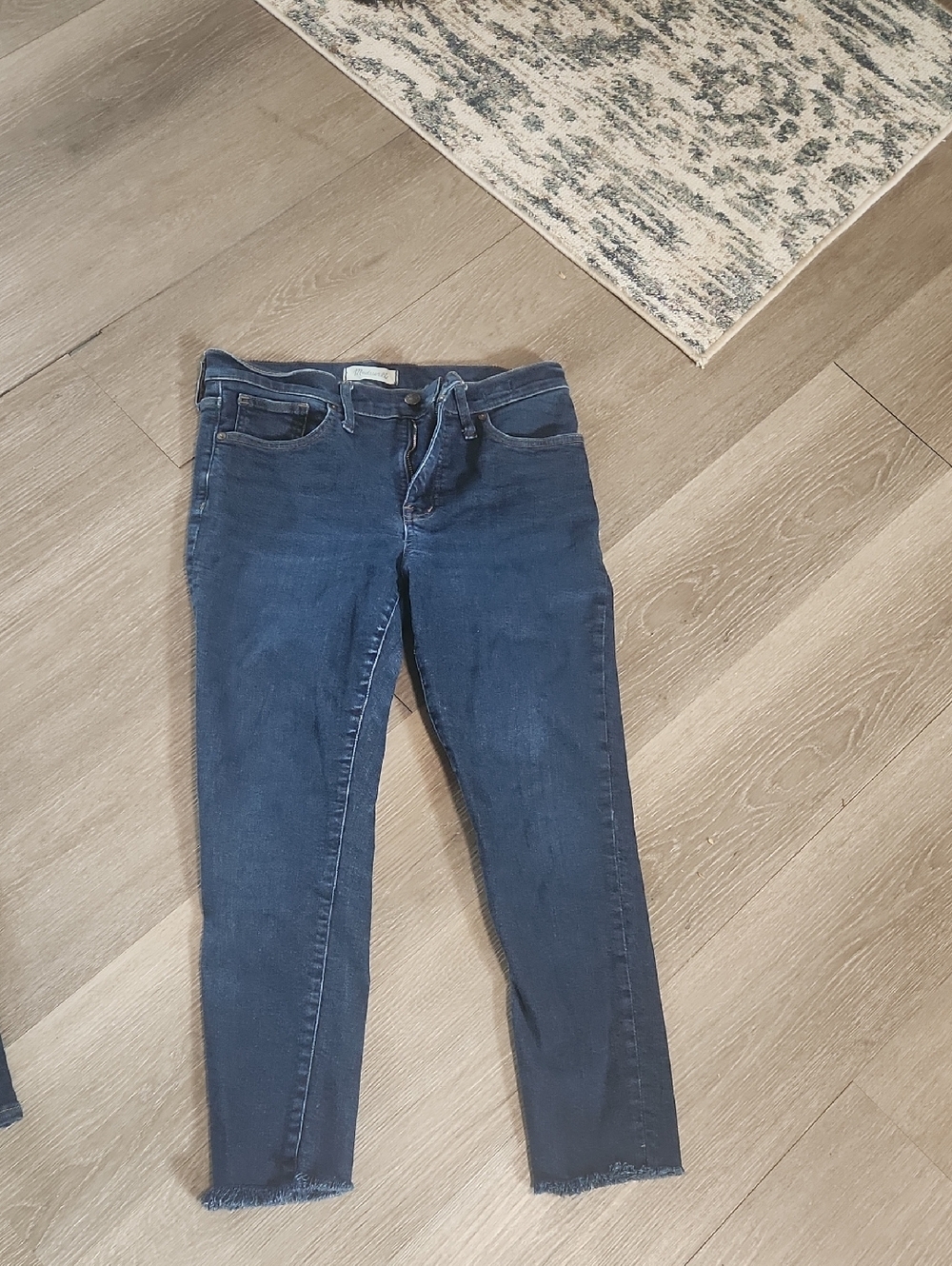 Madewell Women's Dark Blue Skinny Jeans